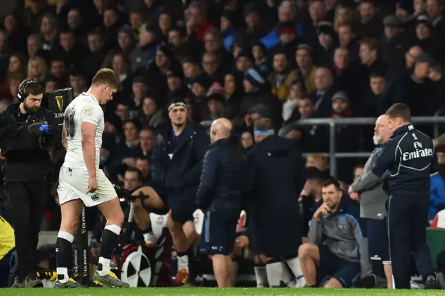 England's Owen Farrell