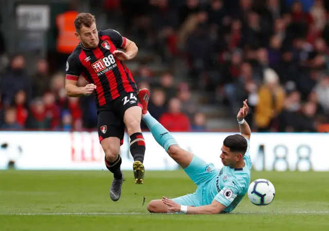 Ryan Fraser and Ayoze Perez