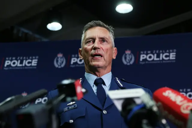 New Zealand Police Commissioner Mike Bush