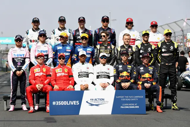 Drivers line-up 2019