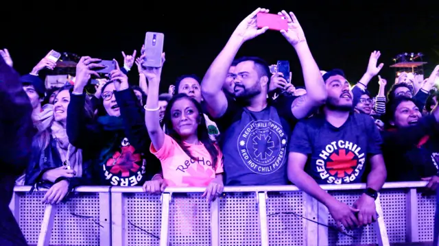 Red Hot Chili Peppers fans