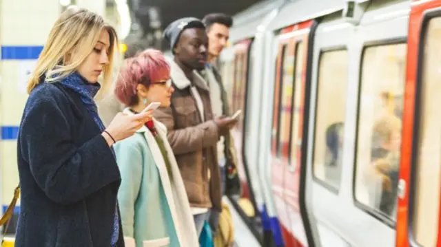 Tube passengers