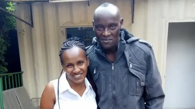 Wanja Mwaura and Patrick Hinga Wanjiru