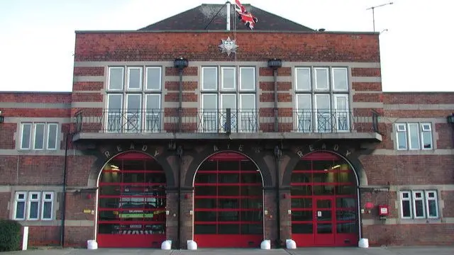 The fire station