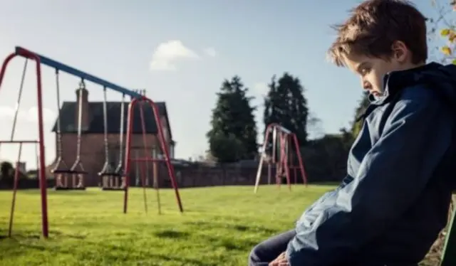 child in park