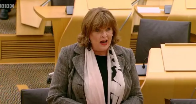 Tourism Secretary Fiona Hyslop