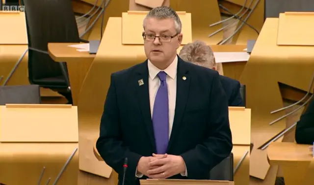 SNP MSP Stuart McMillan