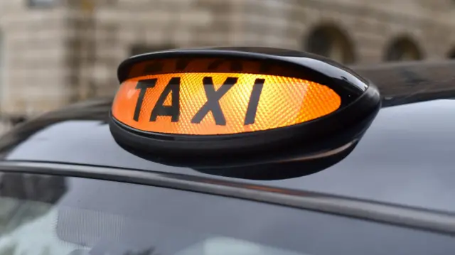 Taxi sign