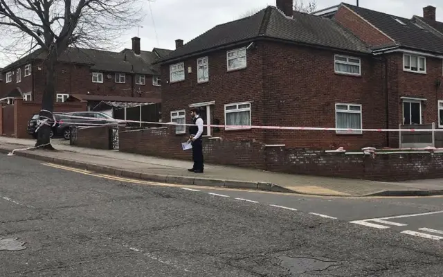 Havering College cordon