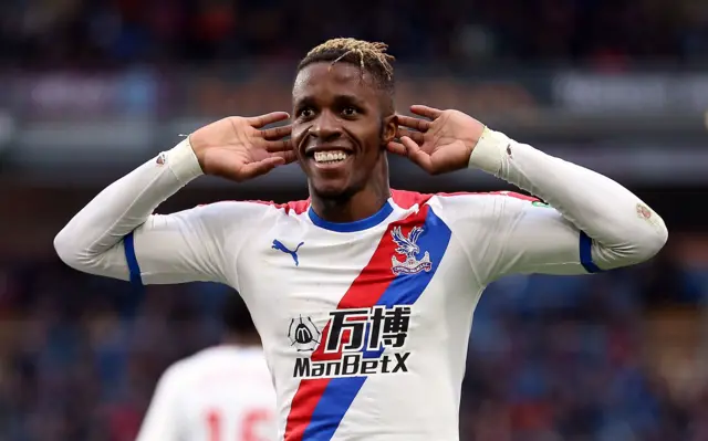 Zaha celebrates