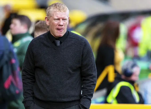 Livingston boss Gary Holt