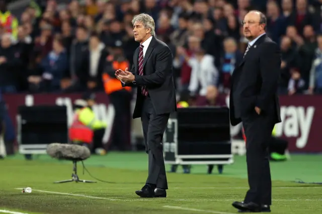 Pellegrini and Benitez