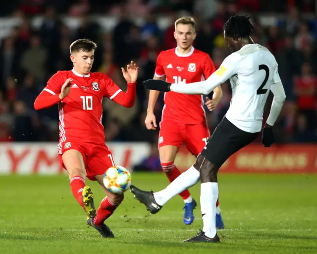 Wales' Ben Woodburn