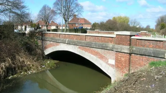 Bridge over Beverley and Barmston Drain