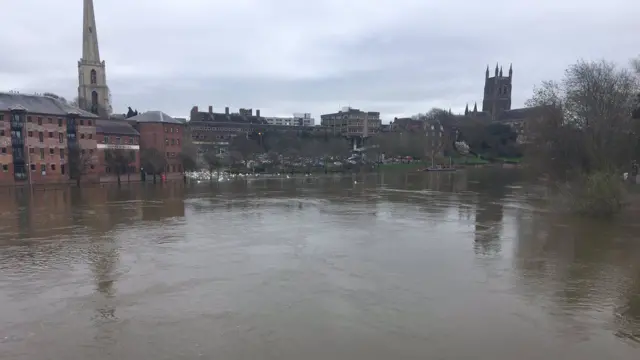 River Severn in Worcester