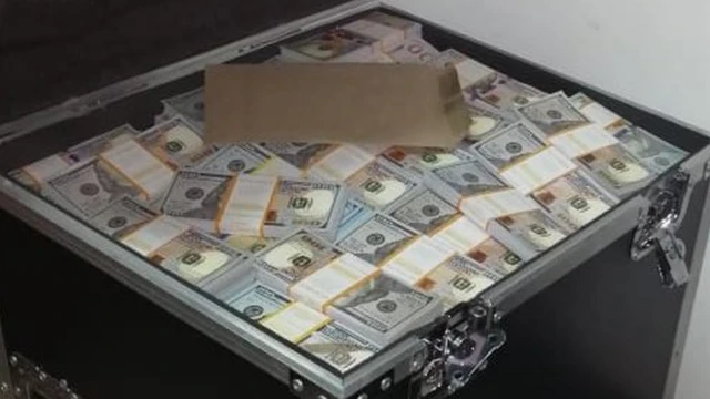 Box with money