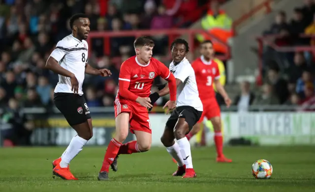 Wales' Ben Woodburn