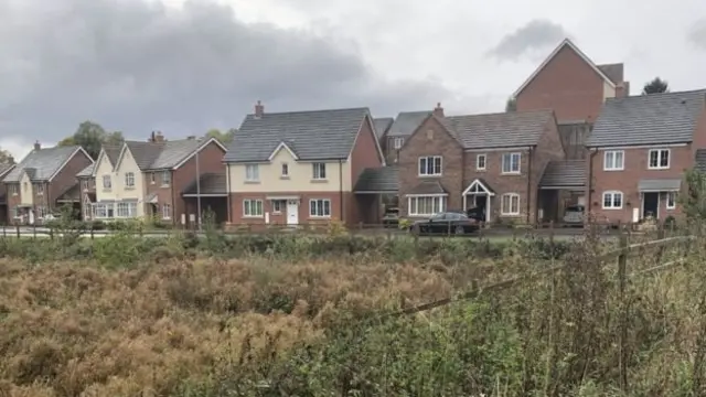 A housing estate in Bromsgrove