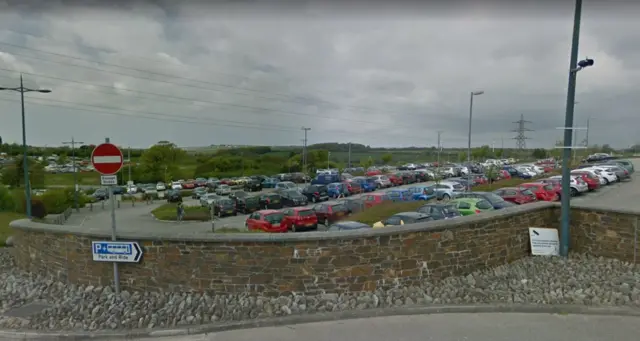 Truro park and ride, Langarth