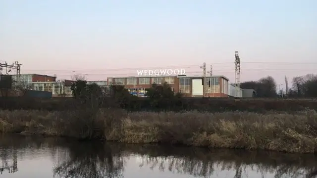 Wedgwood factory in Barlaston