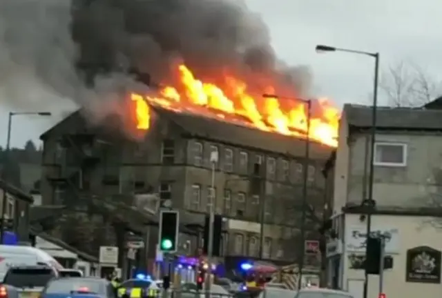 Mill fire