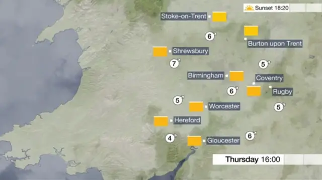 Weather map