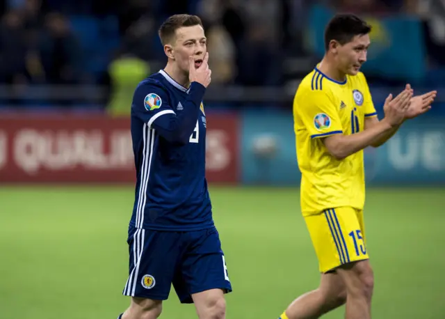 Scotland captain Callum McGregor