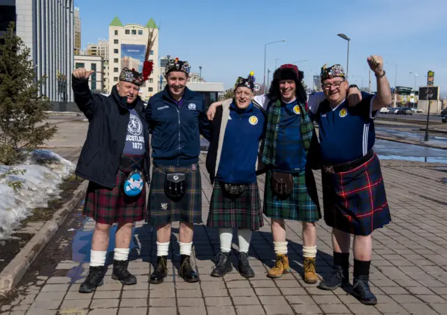 Scotland fans