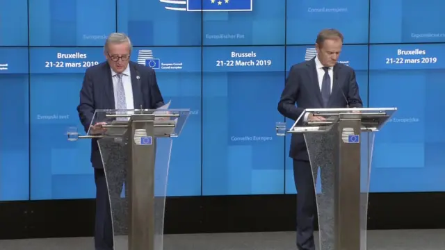 Jean-Claude Juncker and Donald Tusk