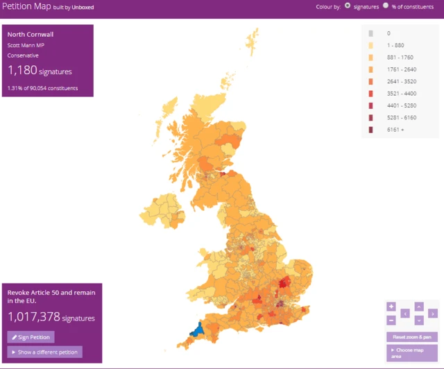 Brexit petition