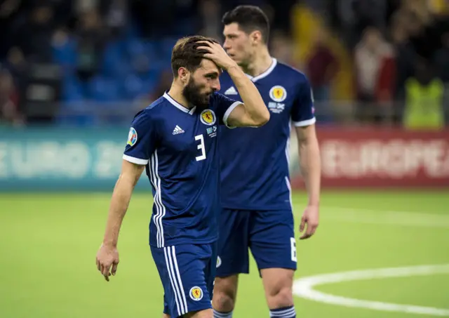 Scotland defender Graeme Shinnie