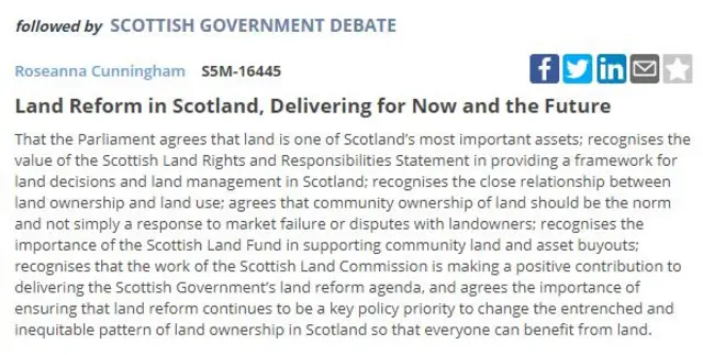 Here's the government motion...