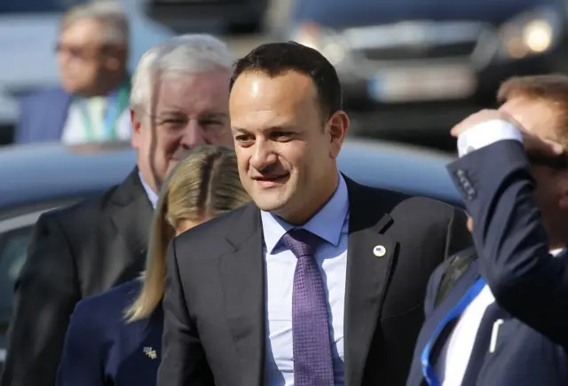 Irish Taoiseach Leo Varadkar