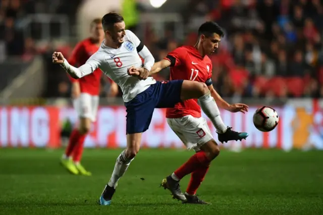 James Maddison and Bartosz Kapustka