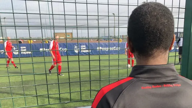 Unity FC at the FA People's Cup in Birmingham