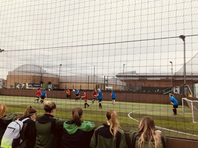 Adult female category at the FA People's Cup in Birmingham