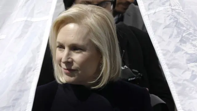 Democratic presidential candidate Kirsten Gillibrand