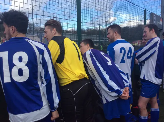 Greetland Goldstars A watch on at the FA People's Cup in Sheffield