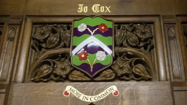 Coat of Arms unveiled in honour of MP Jo Cox