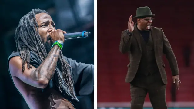 Jammer and Ian Wright