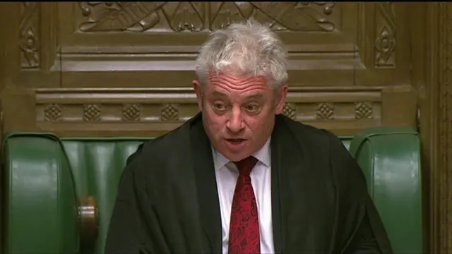 Speaker John Bercow