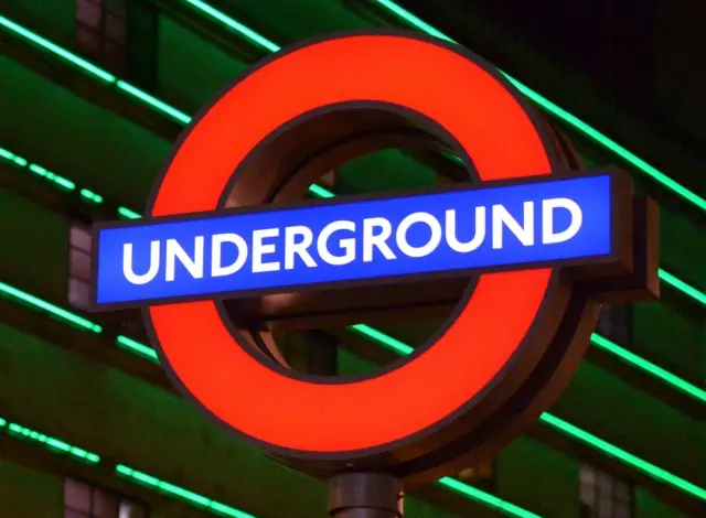 Tube sign