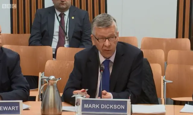 Mark Dickson from Scottish Water