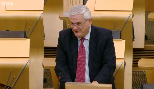 Lib Dem MSP Mike Rumbles