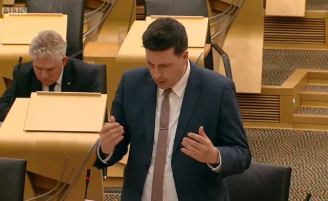 Business and Fair Work Minister Jamie Hepburn r