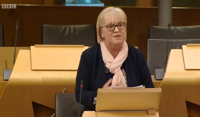 Labour MSP Johann Lamont s