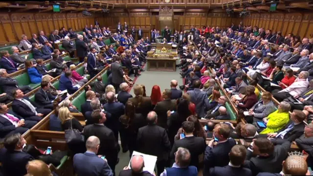 Parliament voted for a series of indicative votes on Wednesday