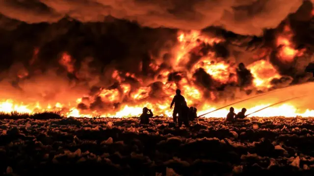 The fire in Smethwick in 2013