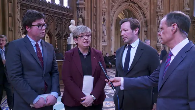 SNP's Joanna Cherry (centre)