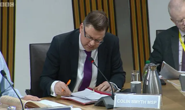 Labour MSP Colin Smyth